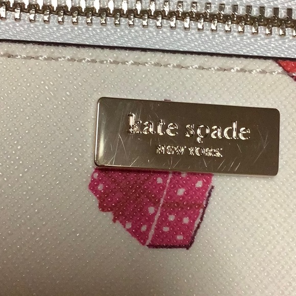 Kate Spade pink gift printed tinie wristlet wallet - Picture 4 of 9